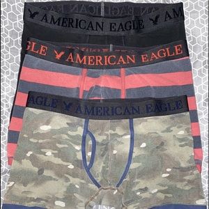 Medium 3 pack of AE boxer briefs